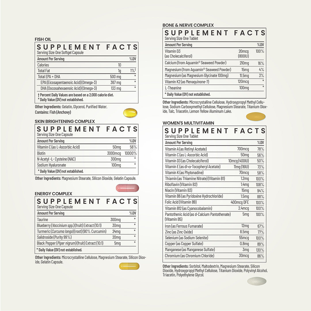 Women & Men's Daily Packs