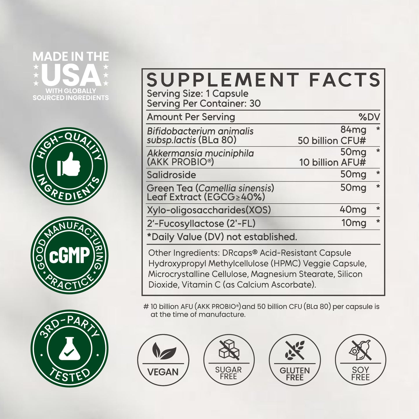 Akkermansia Probiotics Complex